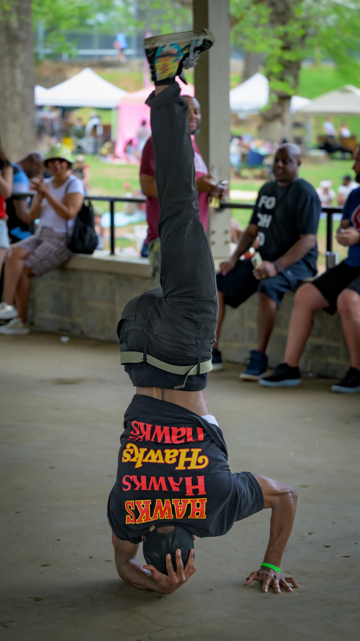404day music festival break dancer